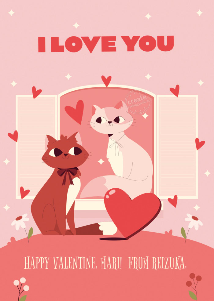 HAPPY VALENTINE, MARI! FROM REIZUKA
