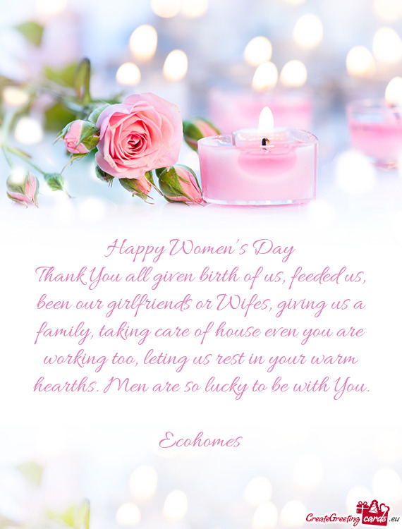 Happy Women’s Day