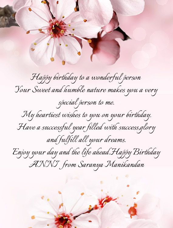 Have a successful year filled with success,glory and fulfill all your dreams