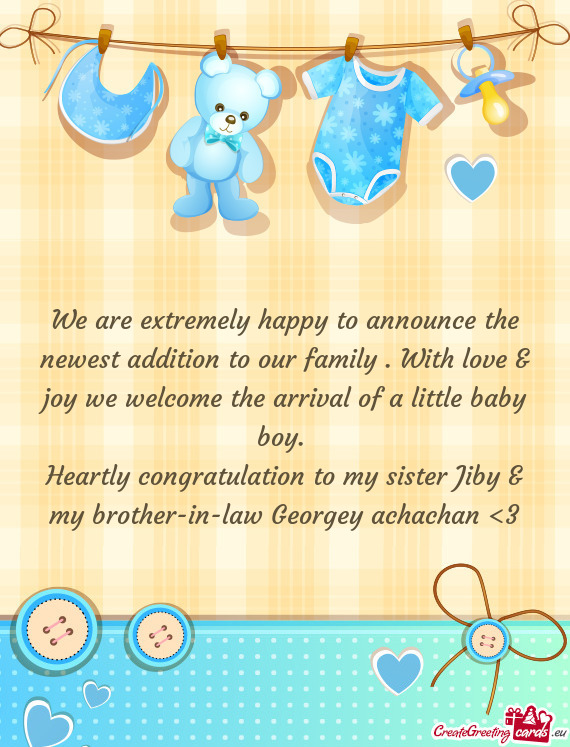 Heartly congratulation to my sister Jiby & my brother-in-law Georgey achachan <3