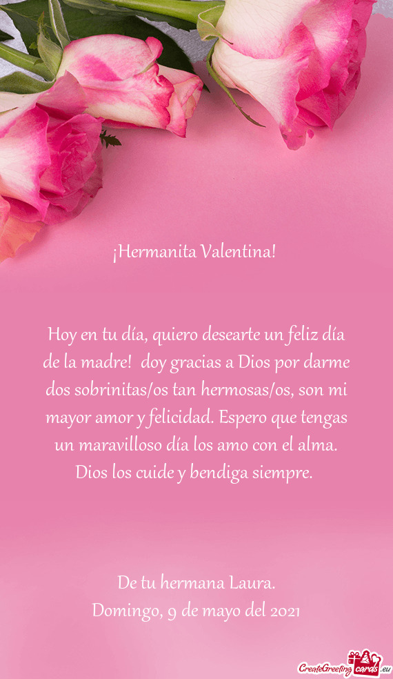 ?Hermanita Valentina