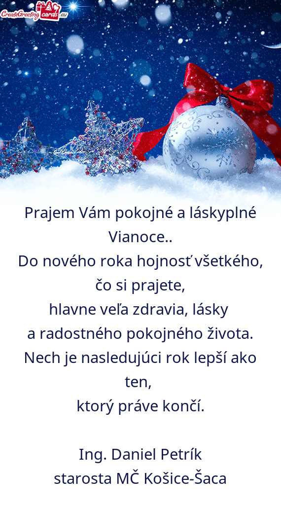 Hlavne veľa zdravia, lásky