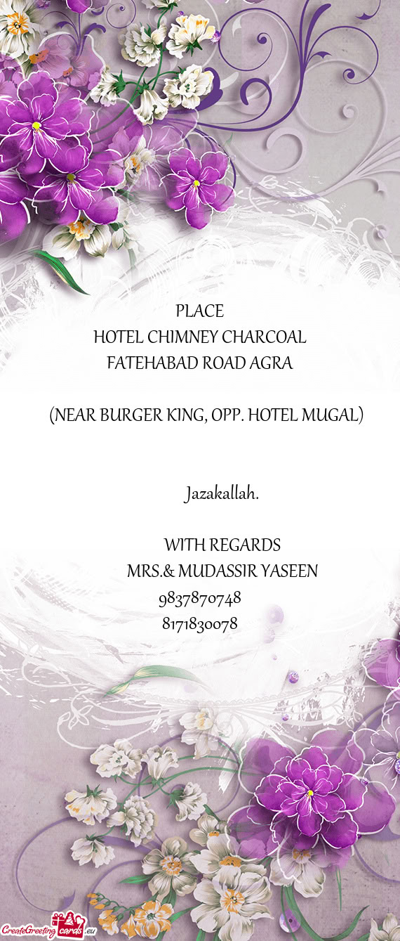 HOTEL CHIMNEY CHARCOAL