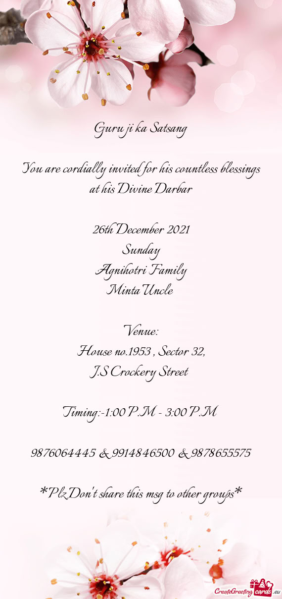 House no.1953 , Sector 32