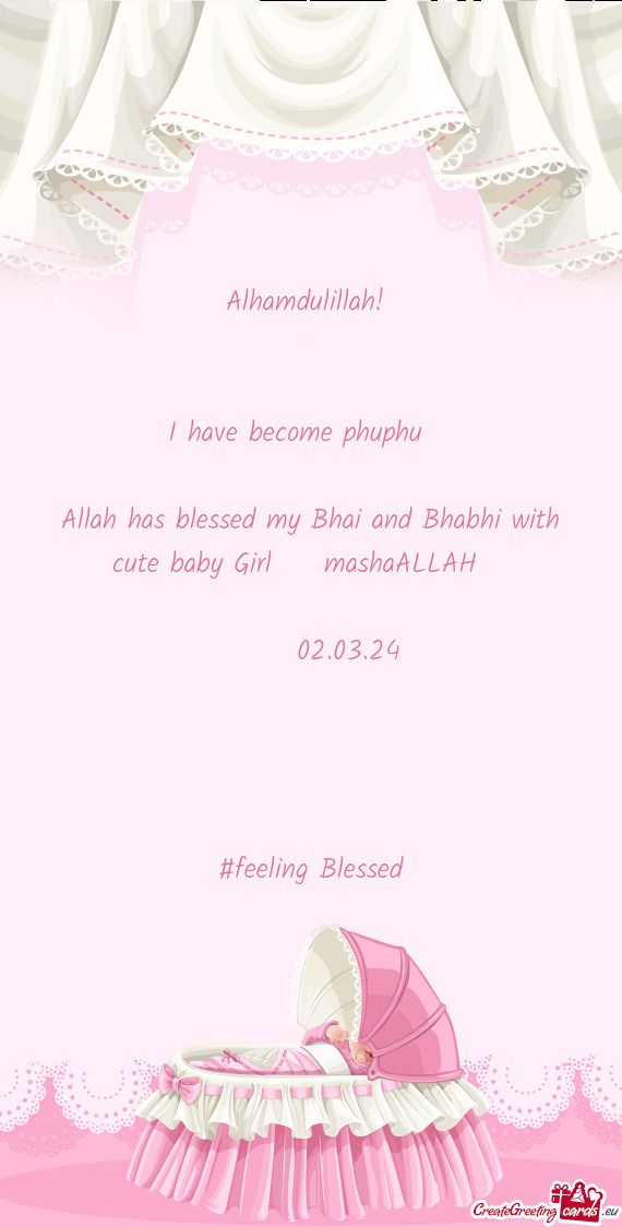 I have become phuphu 💗