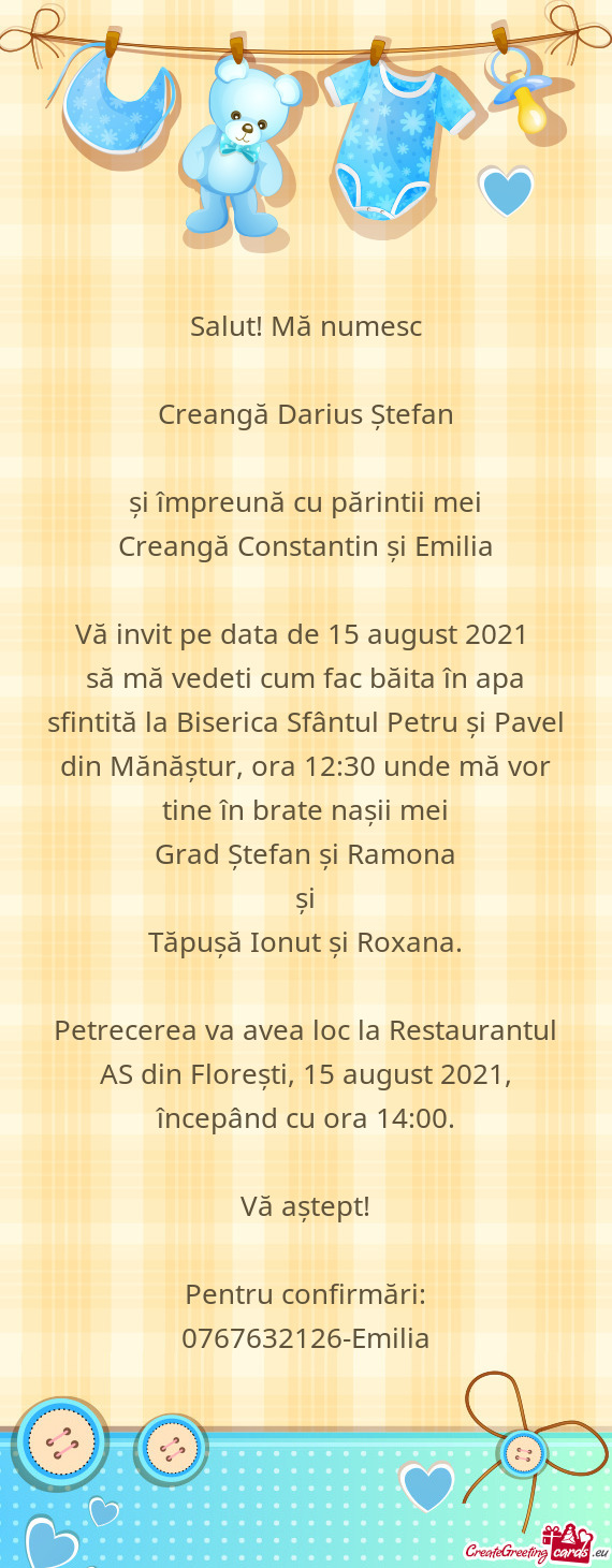 ?i împreună cu părintii mei