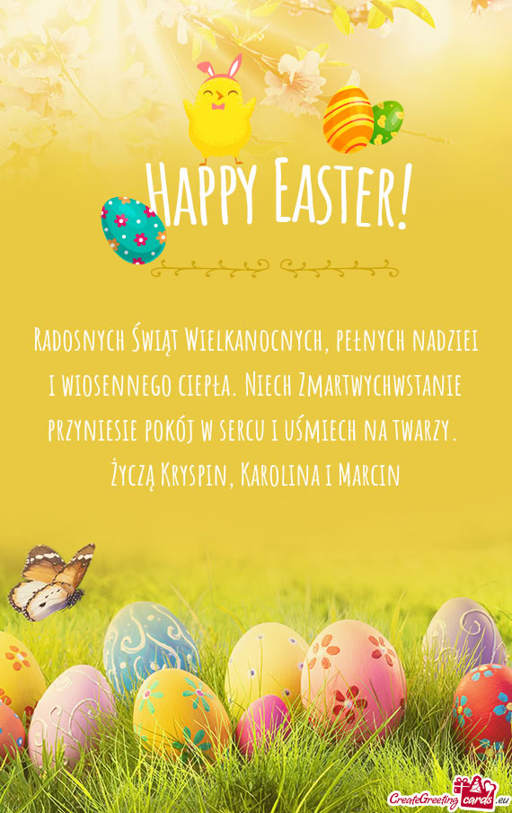 Iesie pokój w sercu i uśmiech na twarzy