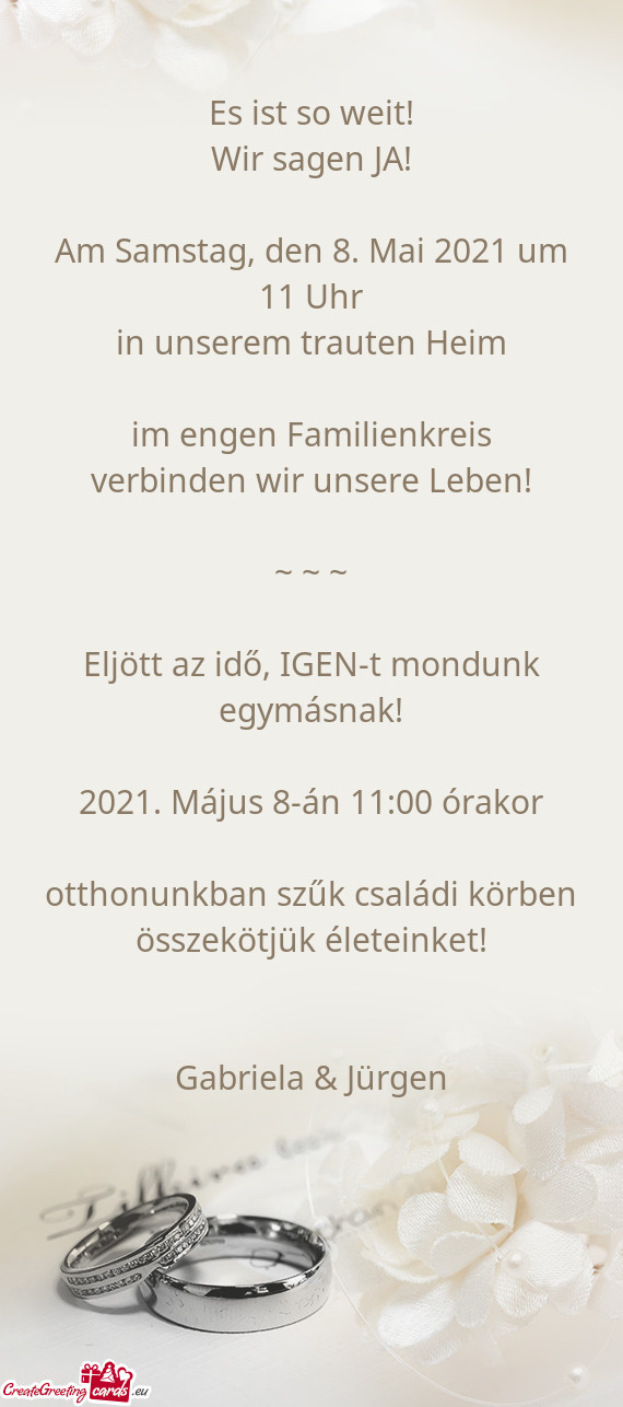 Im engen Familienkreis