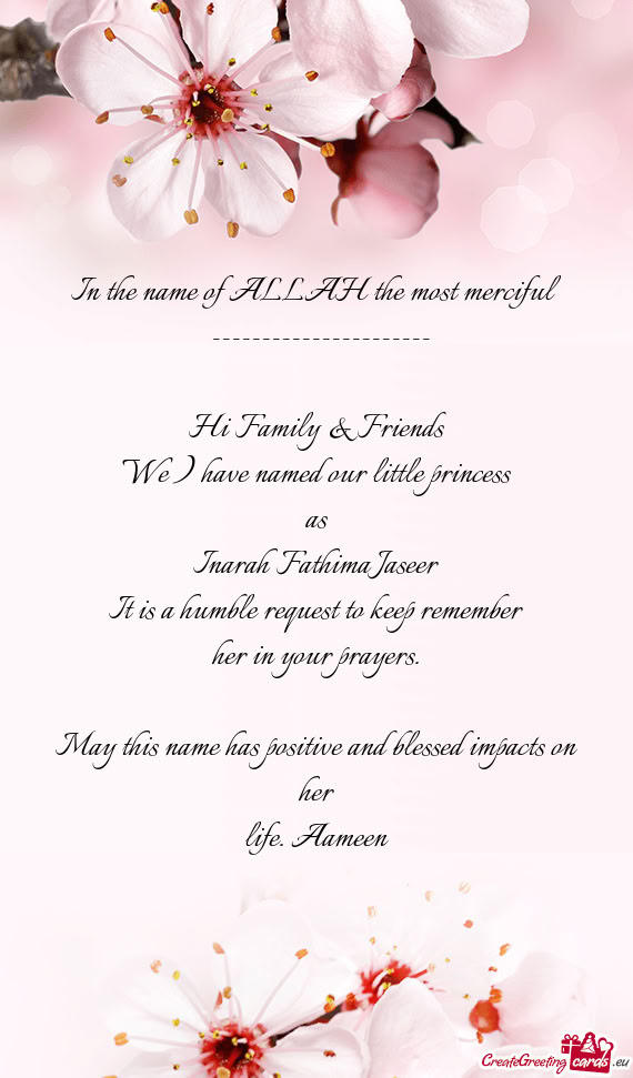 Inarah Fathima Jaseer