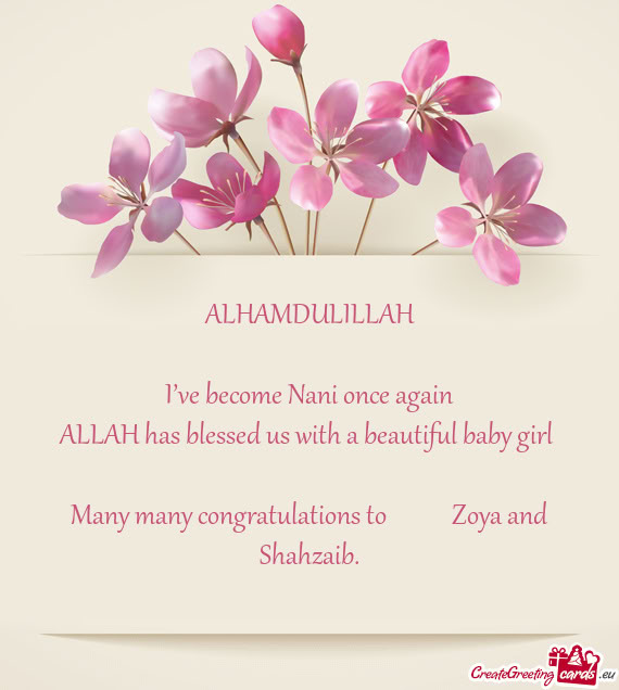 I’ve become Nani once again