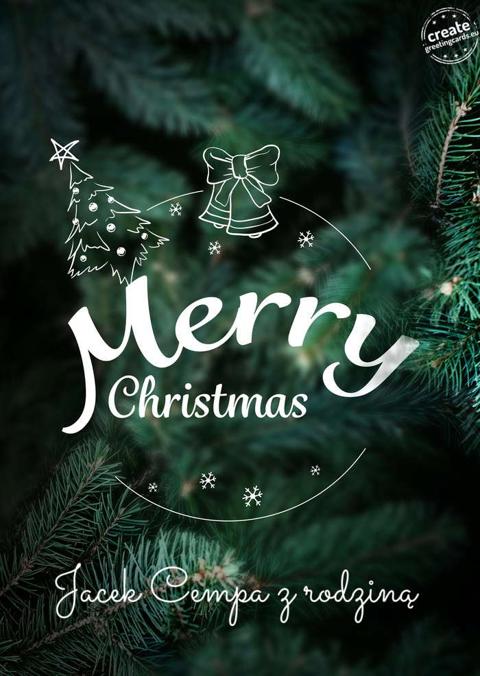 Jacek Cempa z rodziną