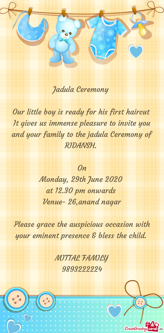 Jadula Ceremony