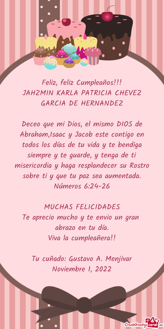 JAHZMIN KARLA PATRICIA CHEVEZ GARCIA DE HERNANDEZ