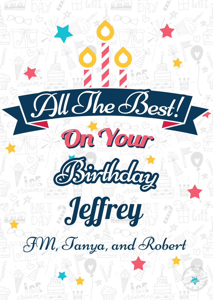 Jeffrey JM, Tanya, and Robert