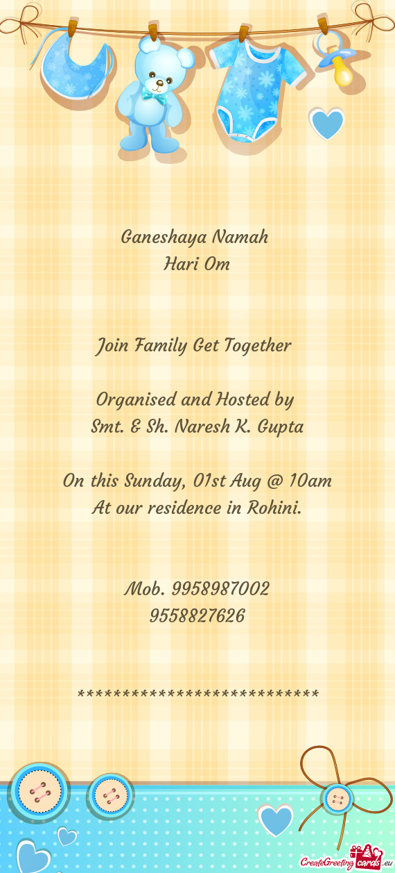 Join Family Get Together