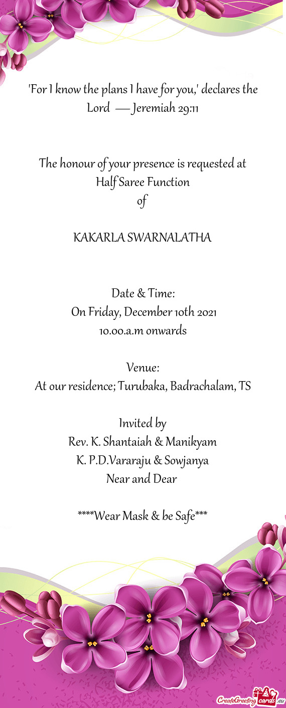 KAKARLA SWARNALATHA