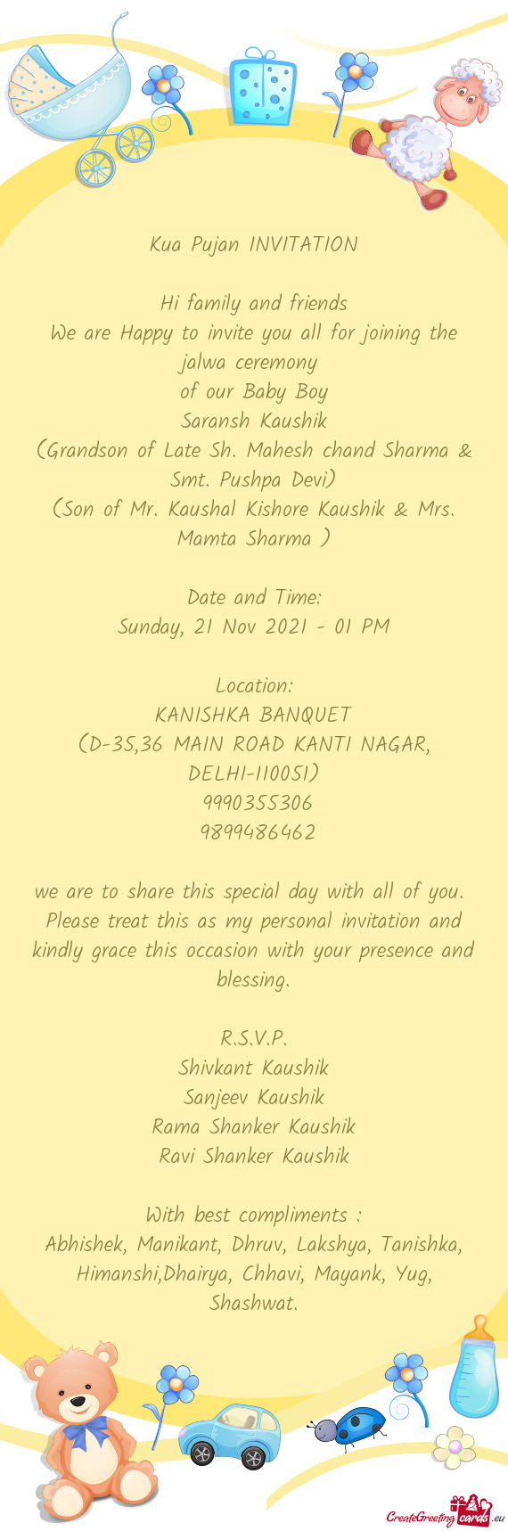 KANISHKA BANQUET