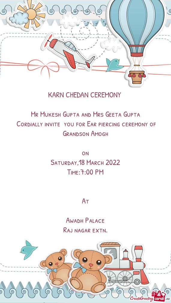 KARN CHEDAN CEREMONY