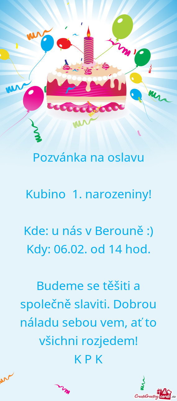 Kdy: 06.02. od 14 hod