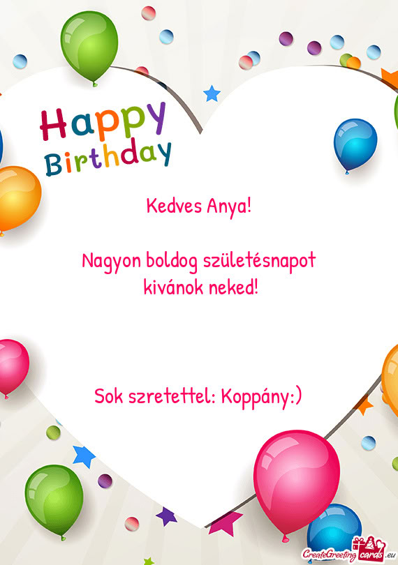 Kedves Anya