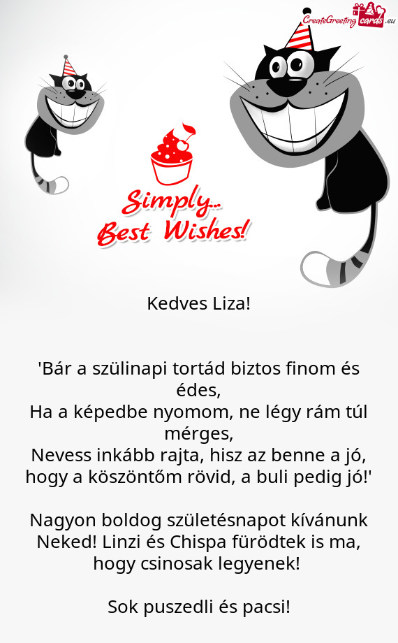 Kedves Liza