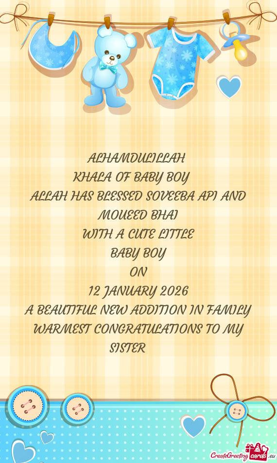 KHALA OF BABY BOY 👶