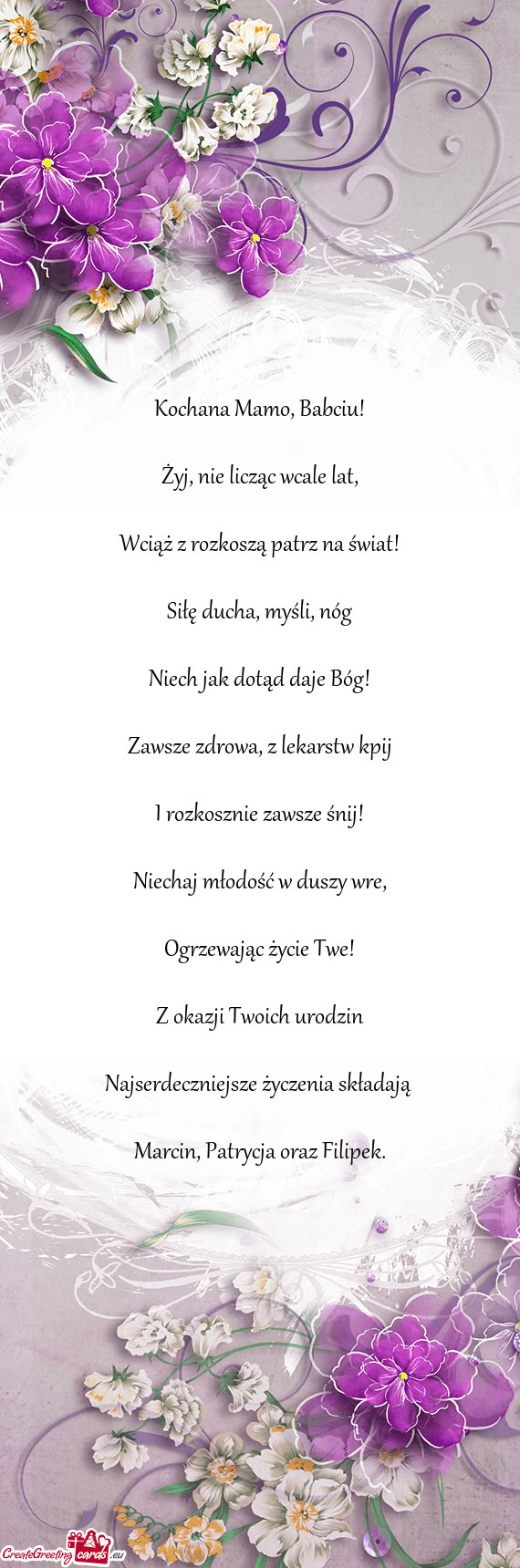 Kochana Mamo, Babciu