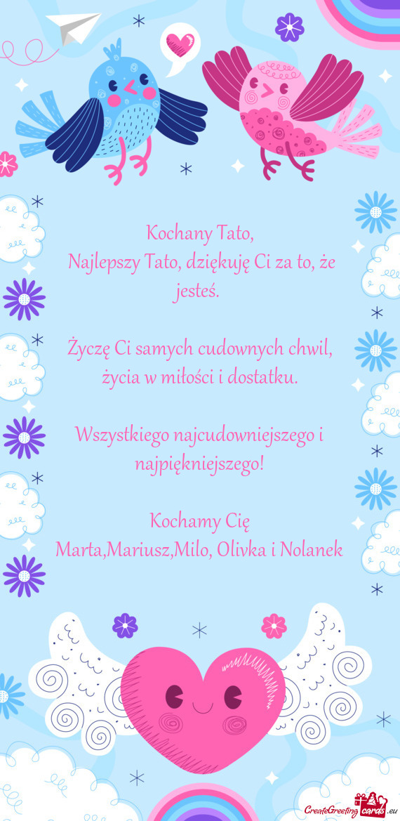 Kochany Tato