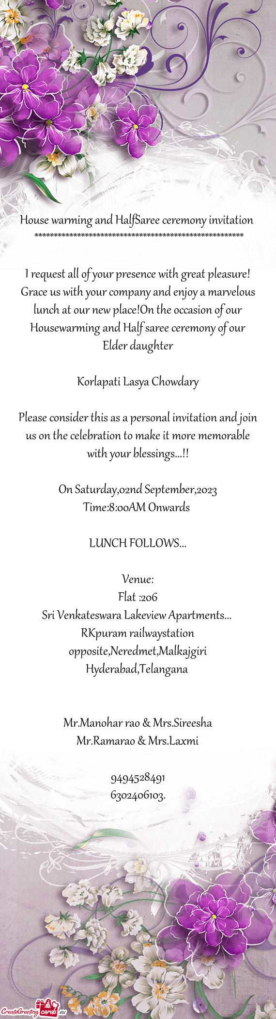 Korlapati Lasya Chowdary