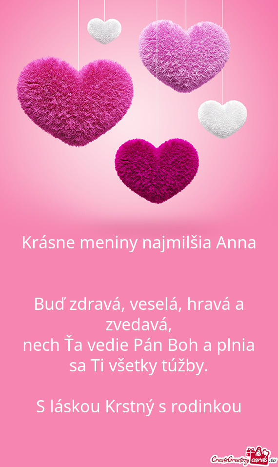 Krásne meniny najmilšia Anna ❤❤❤