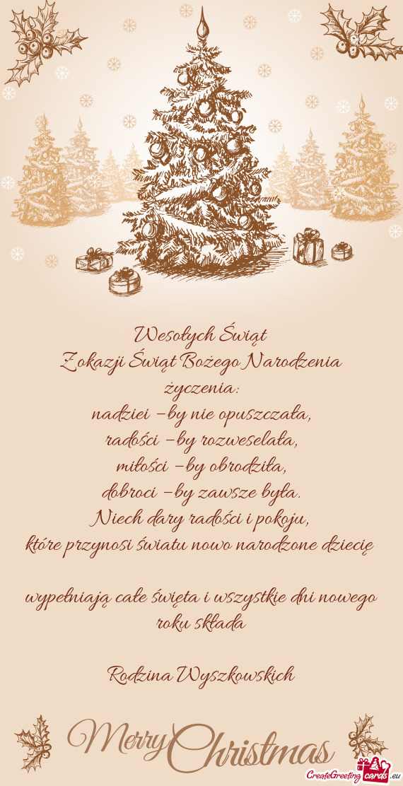 Które przynosi światu nowo narodzone dziecię