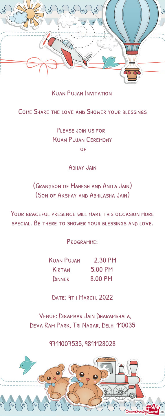 Kuan Pujan  2.30 PM