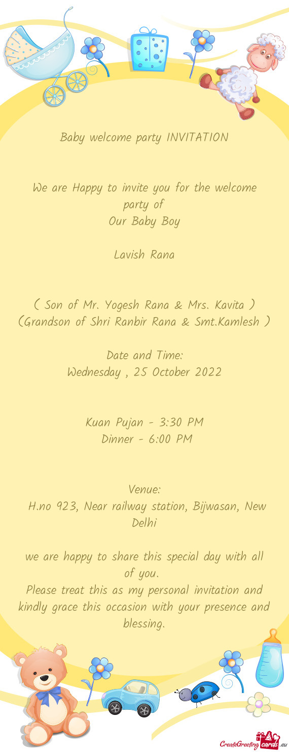 Kuan Pujan - 3:30 PM