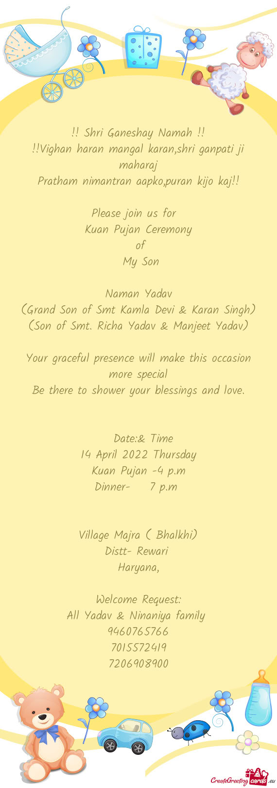 Kuan Pujan -4 p.m