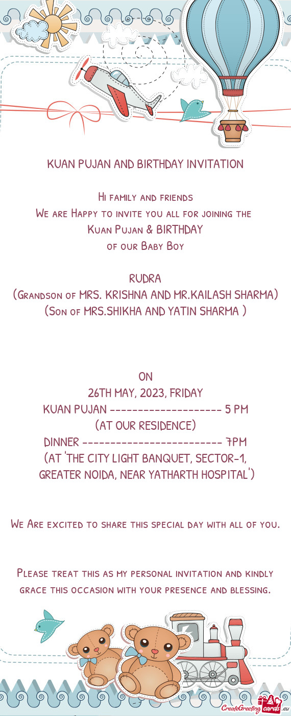 Kuan Pujan & BIRTHDAY