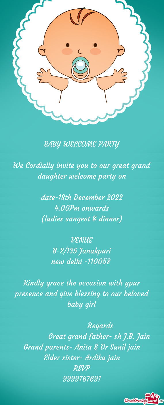 (ladies sangeet & dinner)