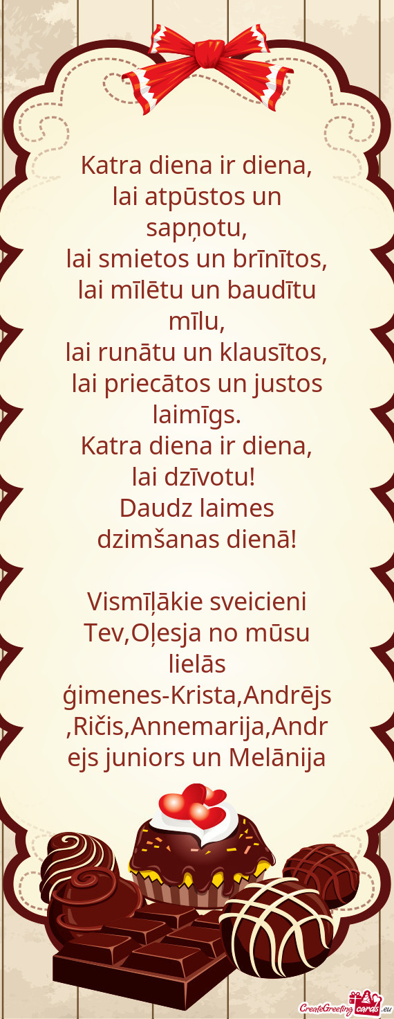 Lai runātu un klausītos