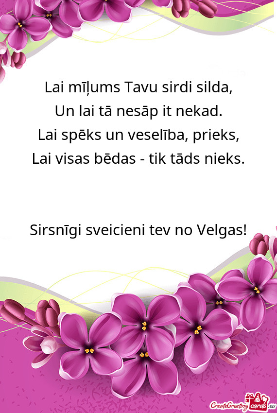 Lai visas bēdas - tik tāds nieks