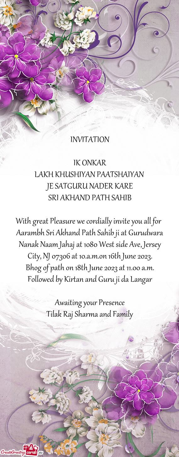 LAKH KHUSHIYAN PAATSHAIYAN