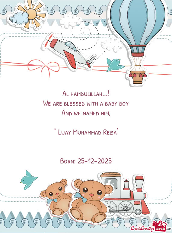 “ Luay Muhammad Reza”