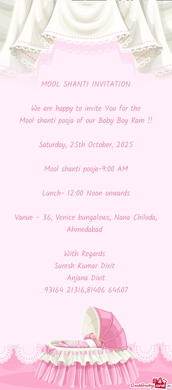 Lunch- 12:00 Noon onwards