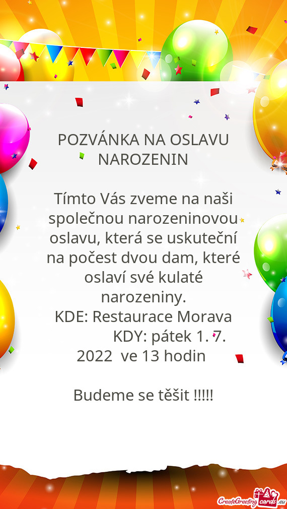 M, které oslaví své kulaté narozeniny