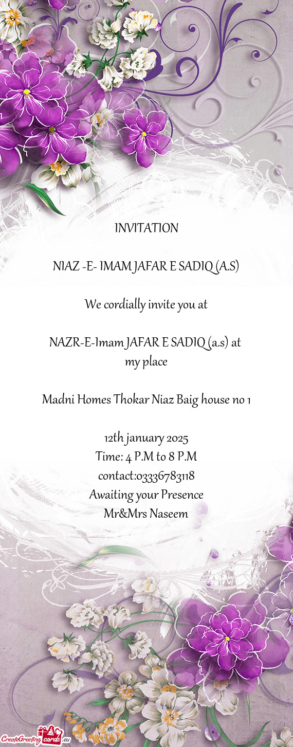 Madni Homes Thokar Niaz Baig house no 1