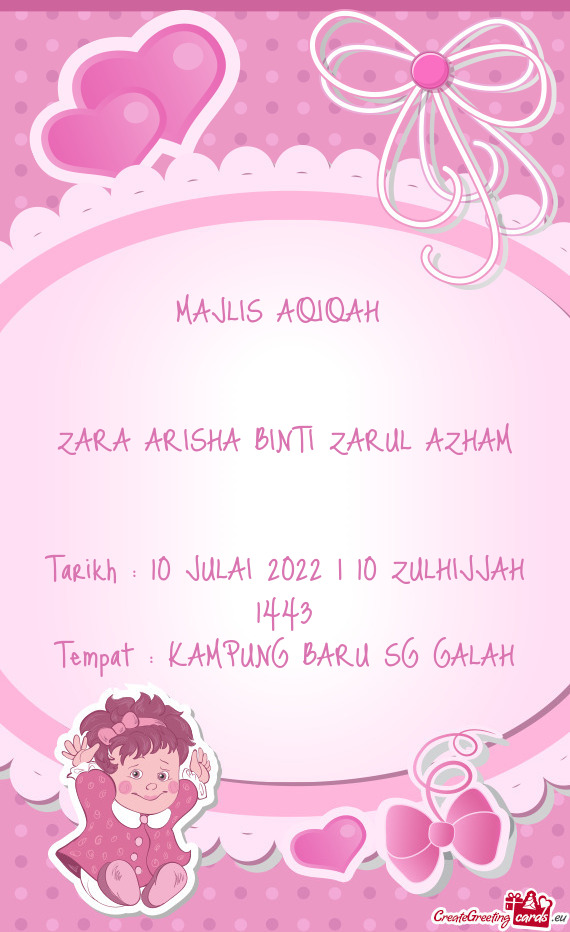 MAJLIS AQIQAH