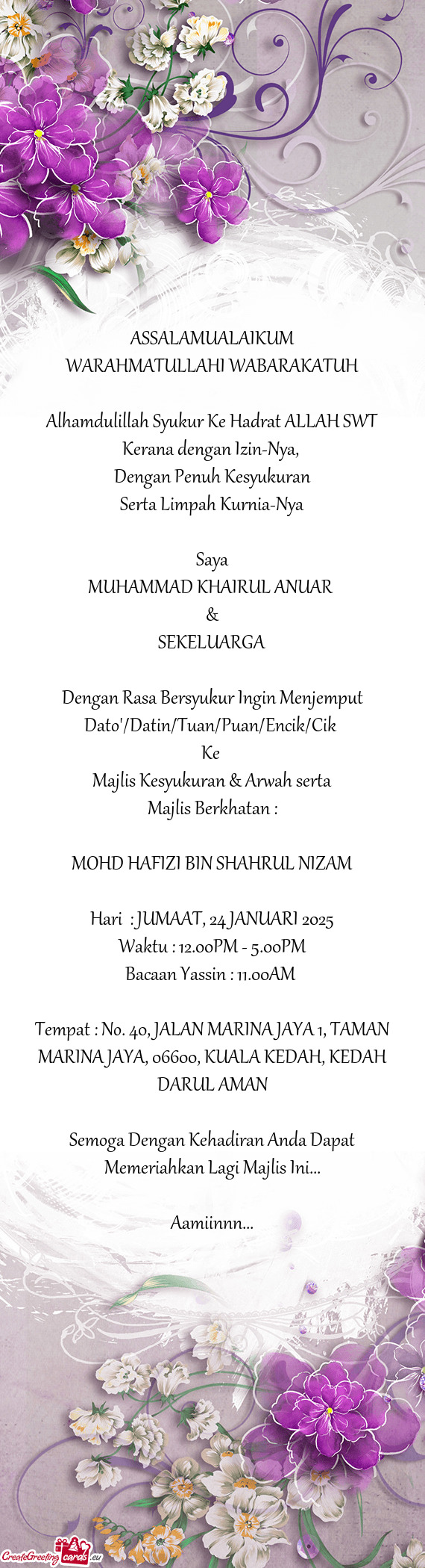 Majlis Berkhatan