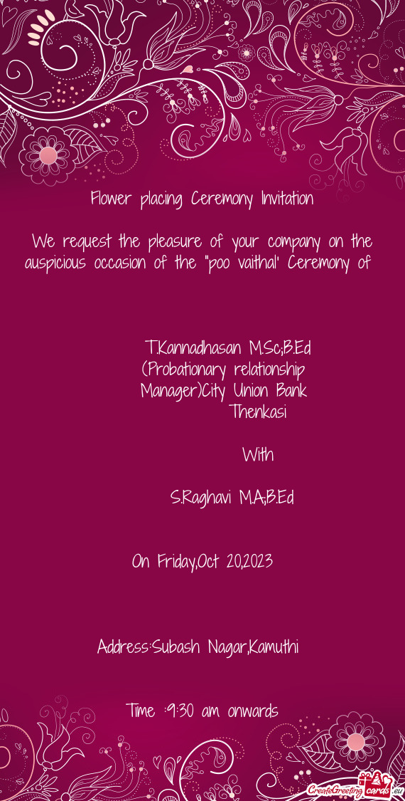 Manager)City Union Bank