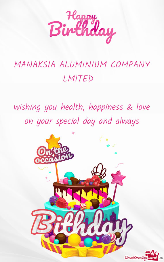 MANAKSIA ALUMINIUM COMPANY LMITED