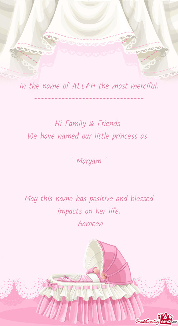 " Maryam "