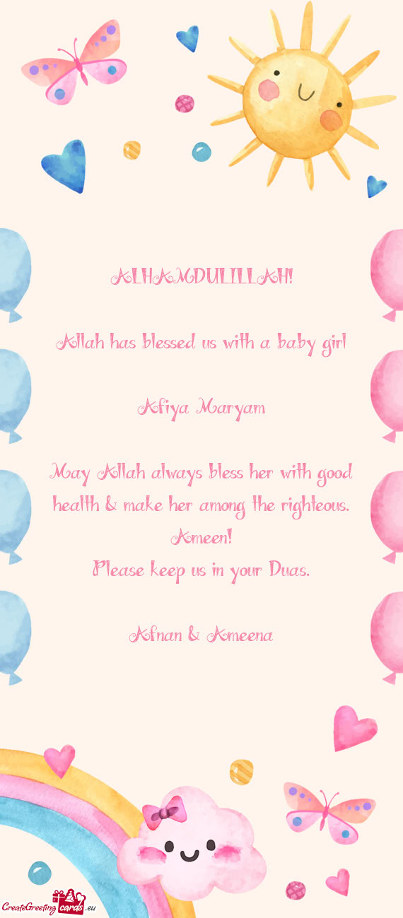 May Allah always bless her with good health & make her among the righteous. Ameen