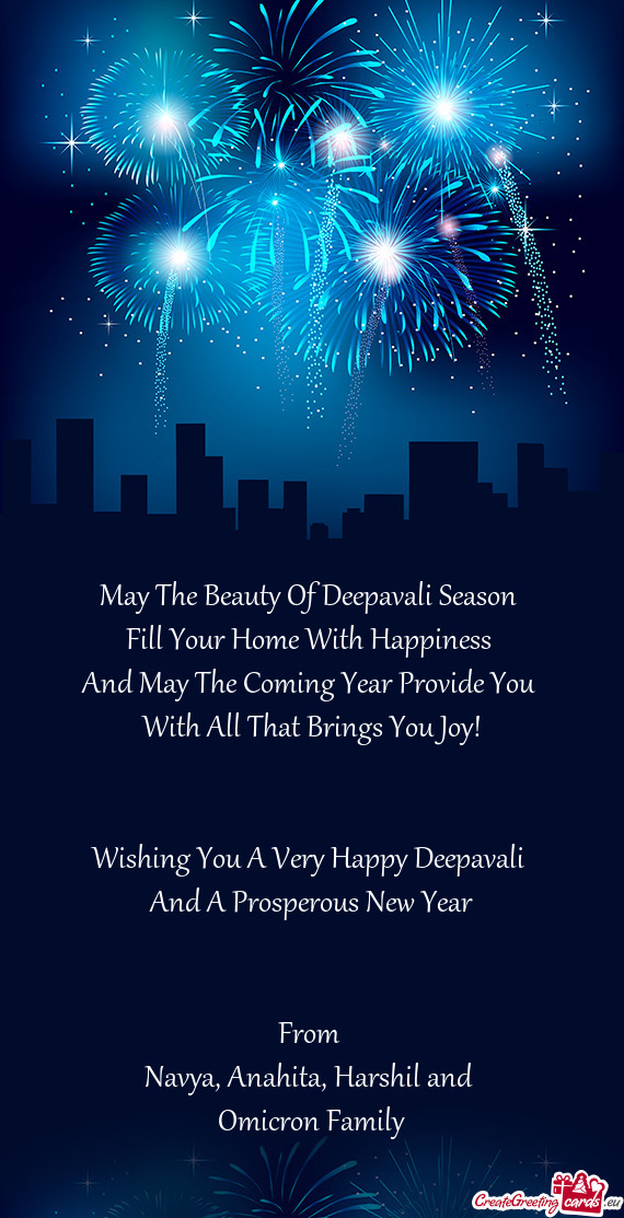 May The Beauty Of Deepavali Season